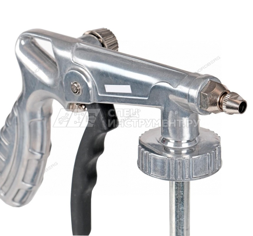 Пистолет для антигравийных составов, с гибкой насадкой