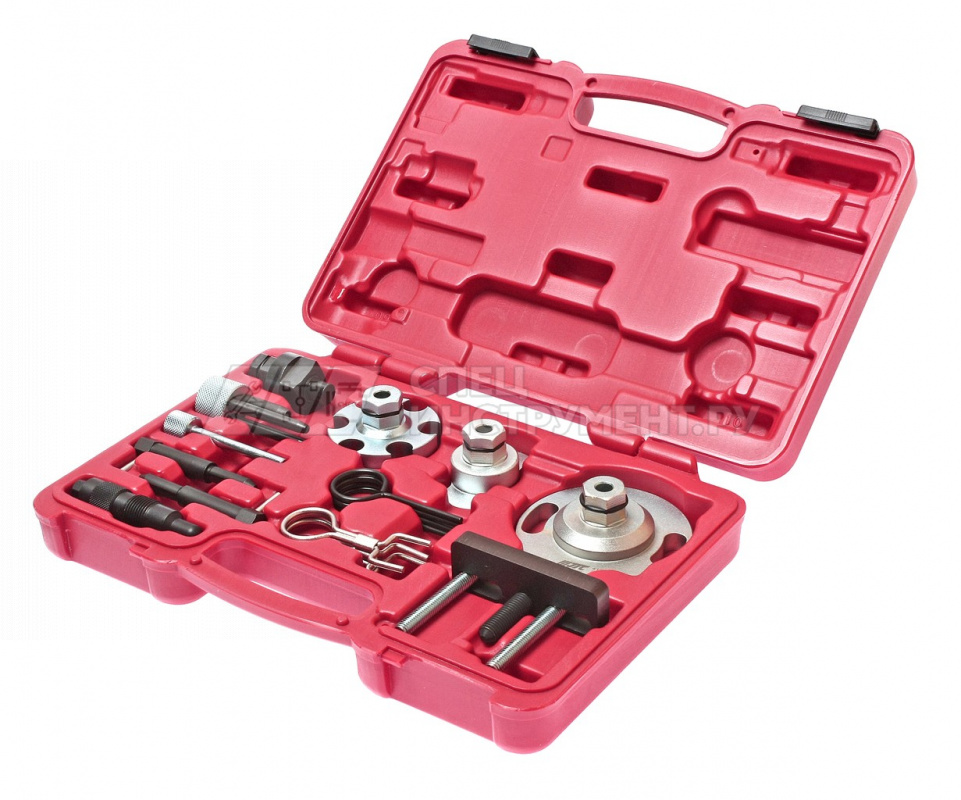 Набор фиксаторов для дизельных двигателей VW-Audi V6 (2.7, 3.0) V8 (4.0, 4.2) со съемником помпы