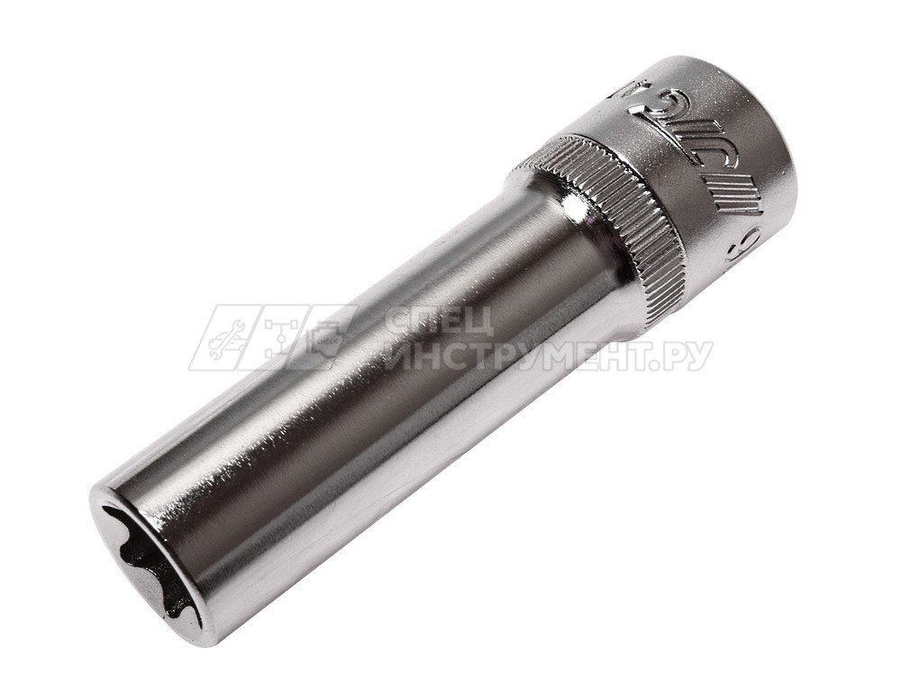 Головка торцевая глубокая TORX 1/2" х E16, длина 76мм
