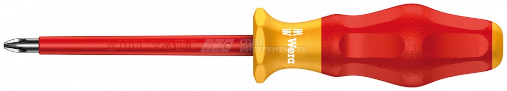 1162 i PH VDE Отвёртка диэлектрическая крестовая, PH 1 x 80 мм