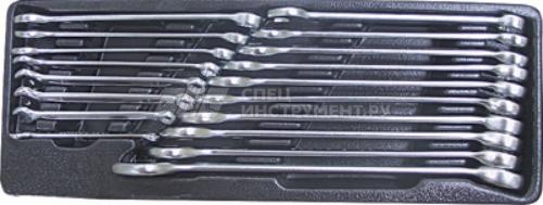 Набор ключей комбинированных текстурных 6 - 24 мм 18 пр. в ложементе