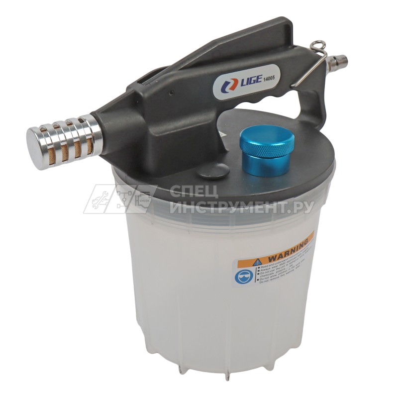 Пневматический насос для замены тормозной жидкости 2л., 1000 куб.с., 1/4" 40-170psi LG-14005 LIGE