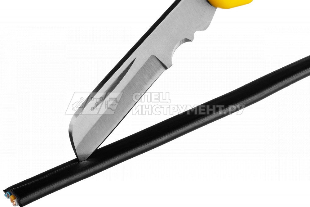 SK-R нож монтерский, складной, прямое лезвие, STAYER Professional