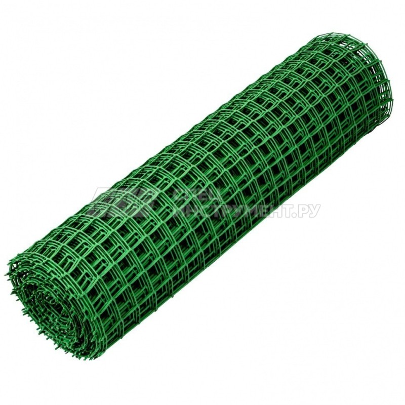 Садовая решётка в рулоне 1х20 м, ячейка 50х50 мм
