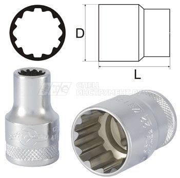 Головка 22мм-7/8"-Е28 1/2" "ML"