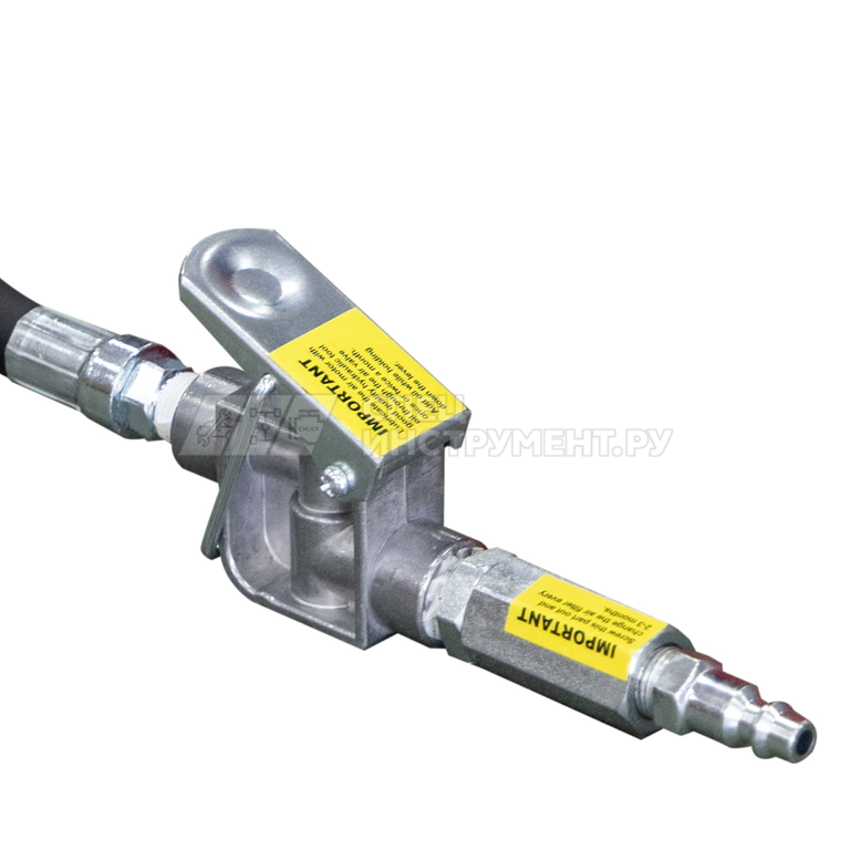 Домкрат пневмогидравлический бутылочный 20т (h min-265мм, h max-510мм, ход штока-165мм,  ход винта-80мм) GTE /1/6