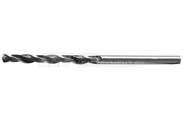 Сверло по металлу, 0,5 мм, быстрорежущая сталь, 1 шт, цилиндрический хвостовик