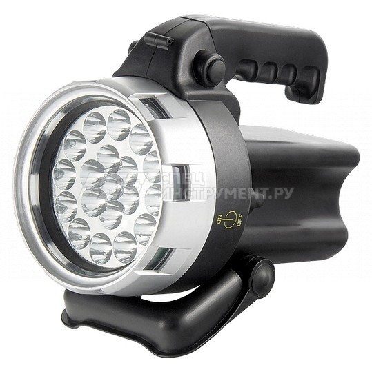 Фонарь поисковый, аккумуляторный, 19 LED
