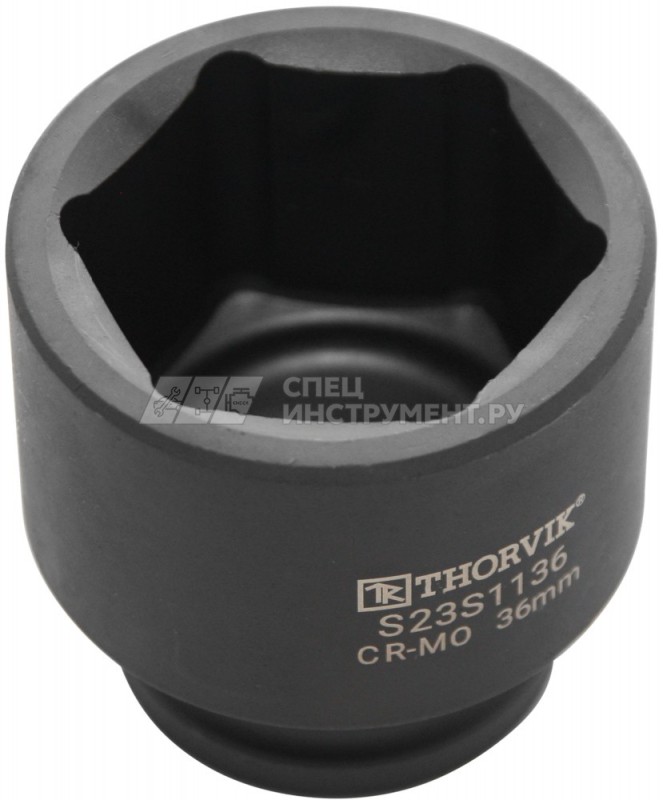 S23S1136 Головка торцевая ударная 1/2"DR, 36 мм