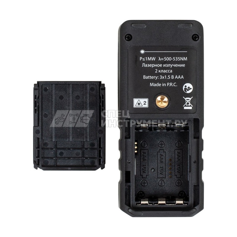 Лазерный дальномер с угломером RGK DL100G С ПОВЕРКОЙ