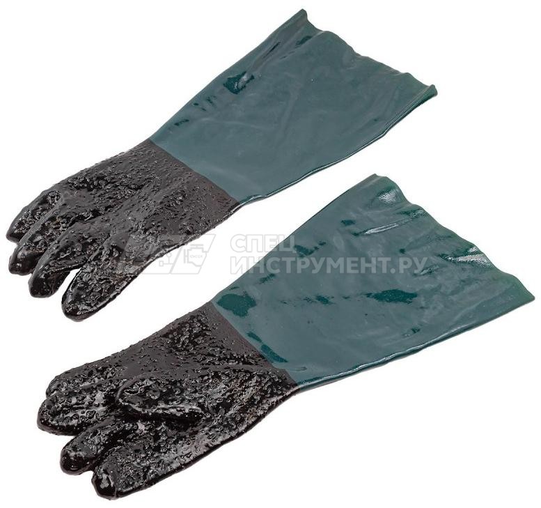 Защитные перчатки для пескоструйных аппаратов (2шт/к-т)