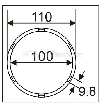 Головка для шаровой опоры VOLVO B12 (с 2016г.в.)