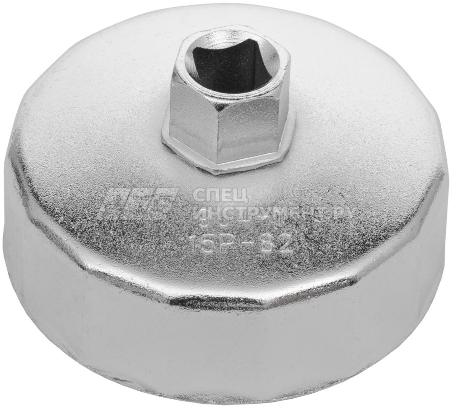 Съемник масляного фильтра "чашка" 15-гранная 82мм "AV Steel" AV-920105