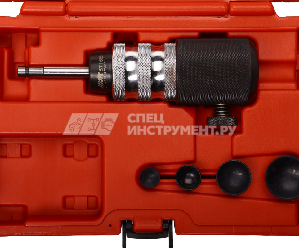 Машинка пневматическая для притирки клапанов 3000об/мин,  присоски 16-35мм JTC-5716B