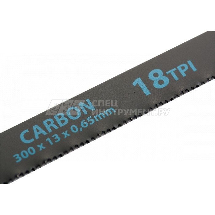 Полотна для ножовки по металлу, 300 мм, 18TPI, Carbon, 2 шт,