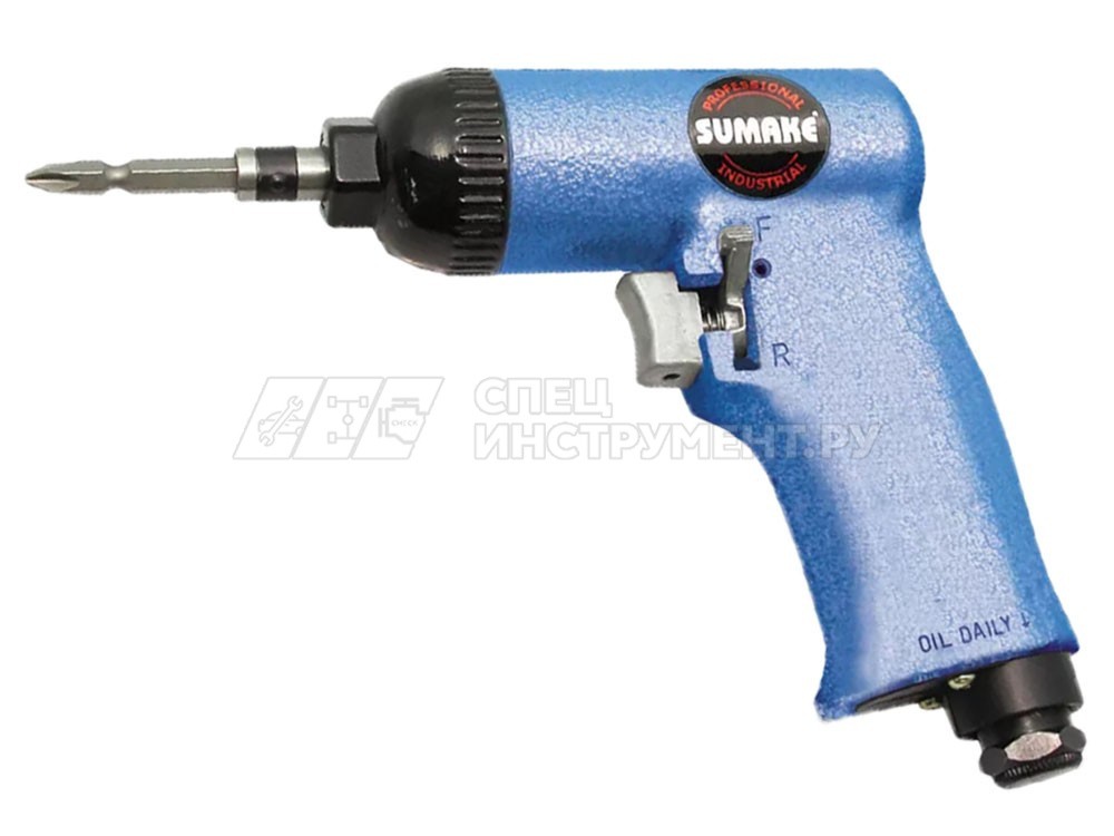 Пневмошуруповерт 1/4", 2,3-6,9 нм,10000об/мин., 142л/мин
