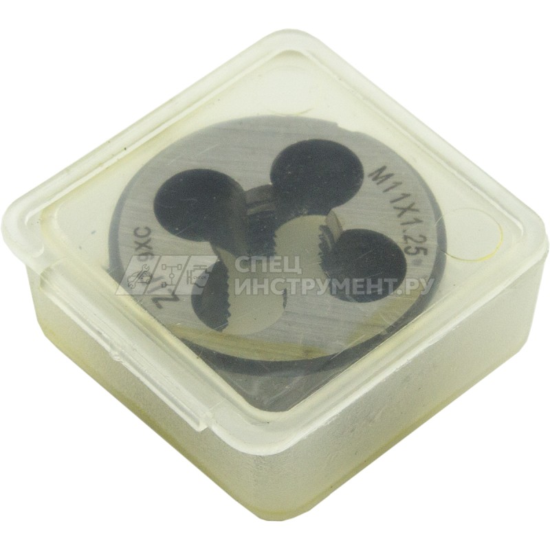 Плашка М11x1.25, сталь 9ХС