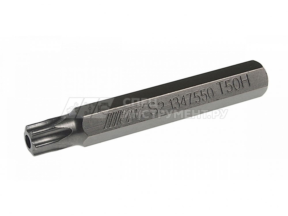 Вставка 10мм TORX удлиненная Т50Hх75мм
