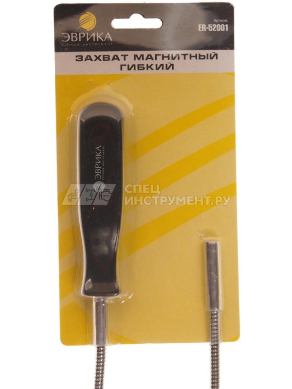 Магнит ER-52001 гибкий, с пластиковой рукояткой, длина 609мм, до 0.9 кг, ЭВРИКА