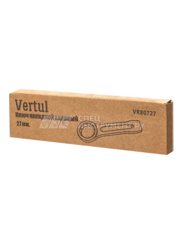 VR80727 Ключ накидной ударный 27 мм.