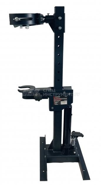 Съемник пружин гидравлический напольный (усилие стяжки до 1т рабочий диапазон 210-570мм)