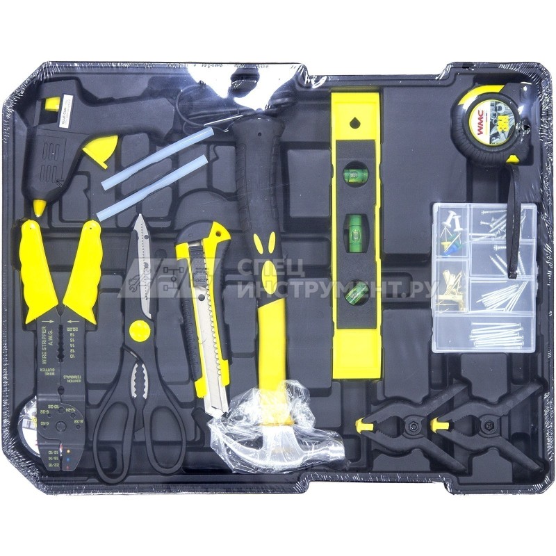 Набор инструментов 186пр. 1/4" 1/2" (6-гр.) (4-30мм) "Дорожный кейс"