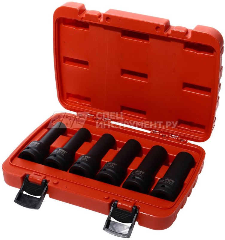 Набор головок торцевых ударных глубоких TORX 3/4" E18-E28, 6пр.
