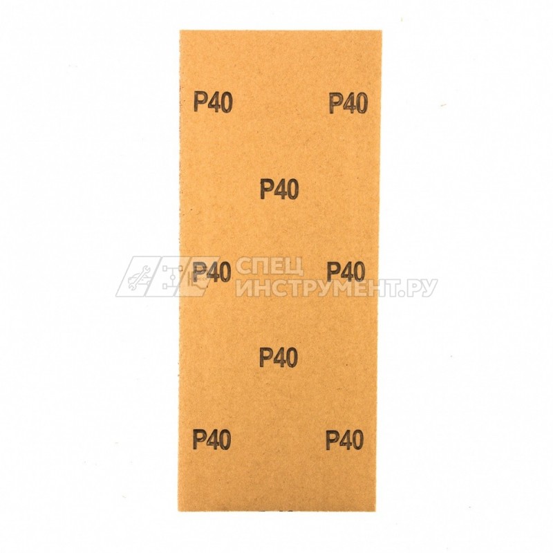 Шлифлист на бумажной основе, P 40, 115 х 280 мм, 5 шт, водостойкий// Matrix