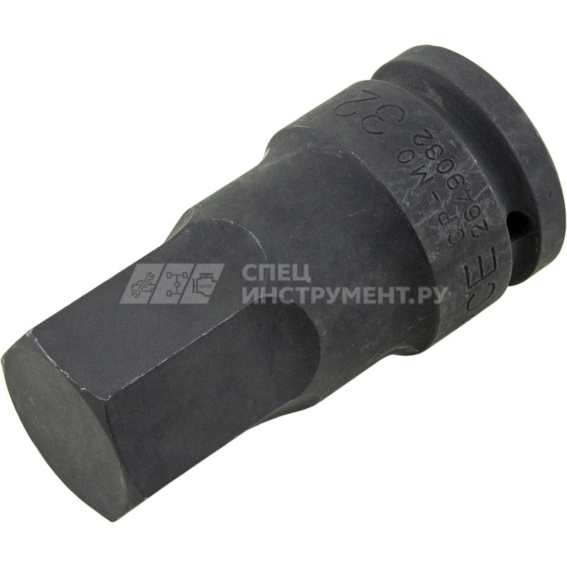 Шестигранник ударный 32мм L-90мм, 3/4"