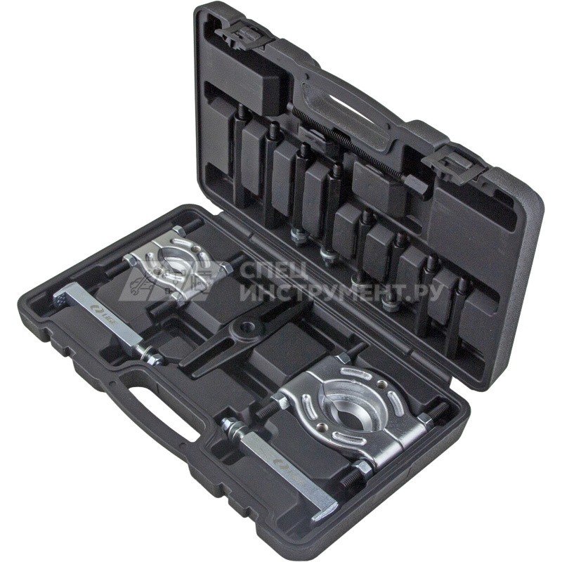 Набор съемников подшипников сепараторный 14пр. (Ø 25-50 мм; 45-75 мм; Ø захвата: 30-105 мм; L-220 мм) в кейсе LG-94227 LIGE