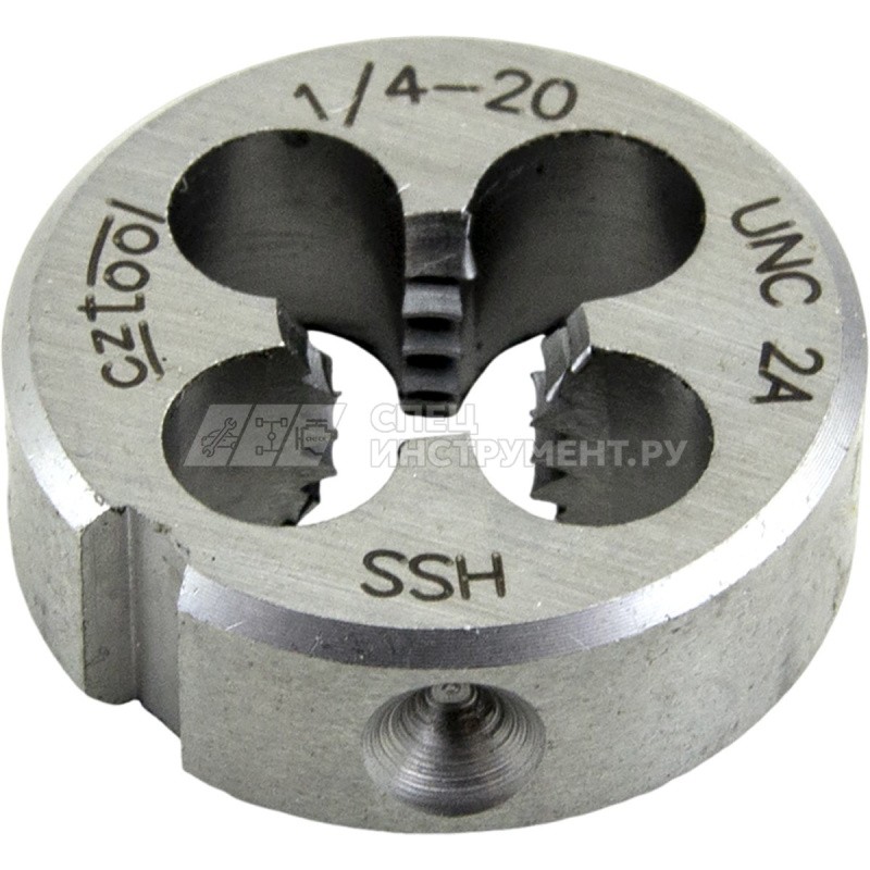 Плашка дюймовая 1/4"-20 UNC, HSS Bucovice 245140