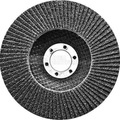 Круг лепестковый торцевой, конический, Р 24, 125 х 22,2 мм