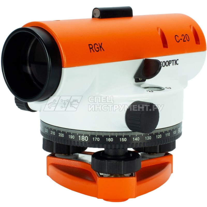 Комплект оптический нивелир RGK C-20 + RGK S6-N + AMO S3