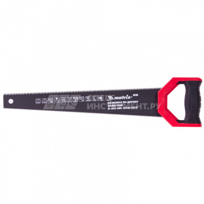 Ножовка по дереву UNIVERSAL, 400 мм, зуб-3D/2D, закал. зуб, две рабочие кромки полотна, 13-14TPI