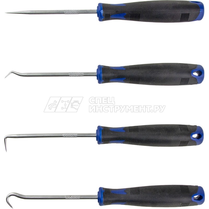 Набор крючков для демонтажа сальников и уплотнителей, 4пр.