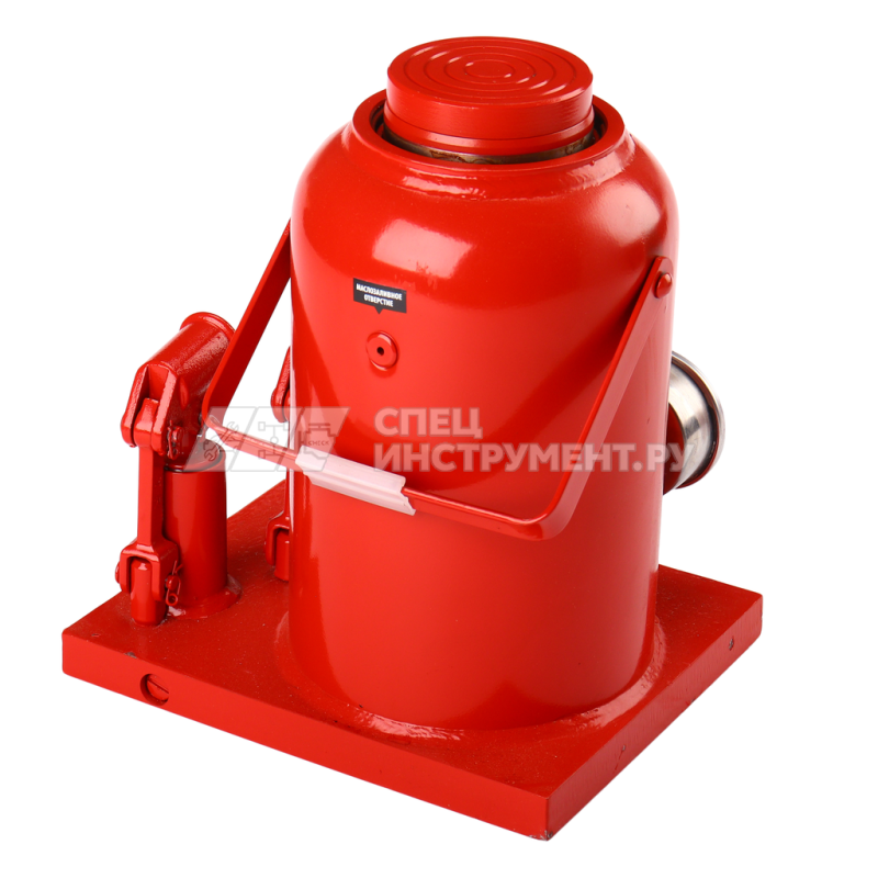 Домкрат гидравлический бутылочный двухплунжерный 50т (h min-280мм, h max-450мм, ход штока-170мм) GTE /1/1