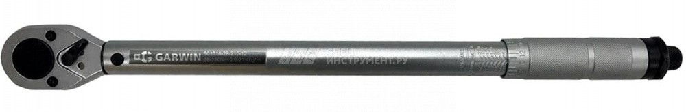 Динамометрический ключ с приводным квадратом 1/2", 50-350 Нм