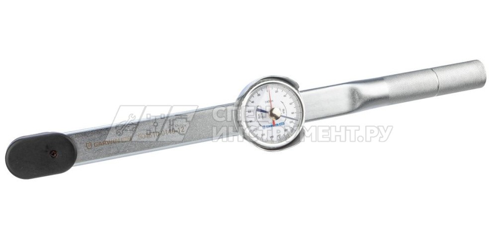 Динамометрический ключ 0-140 Нм, стрелочного типа, двусторонний, с приводным квадратом 1/2"