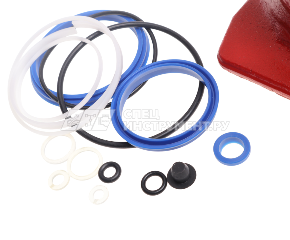 Домкрат гидравлический бутылочный низкопрофильный с двумя штоками 20т (h min-150мм, h max-245мм, ход штока-95мм) GTE /1/3