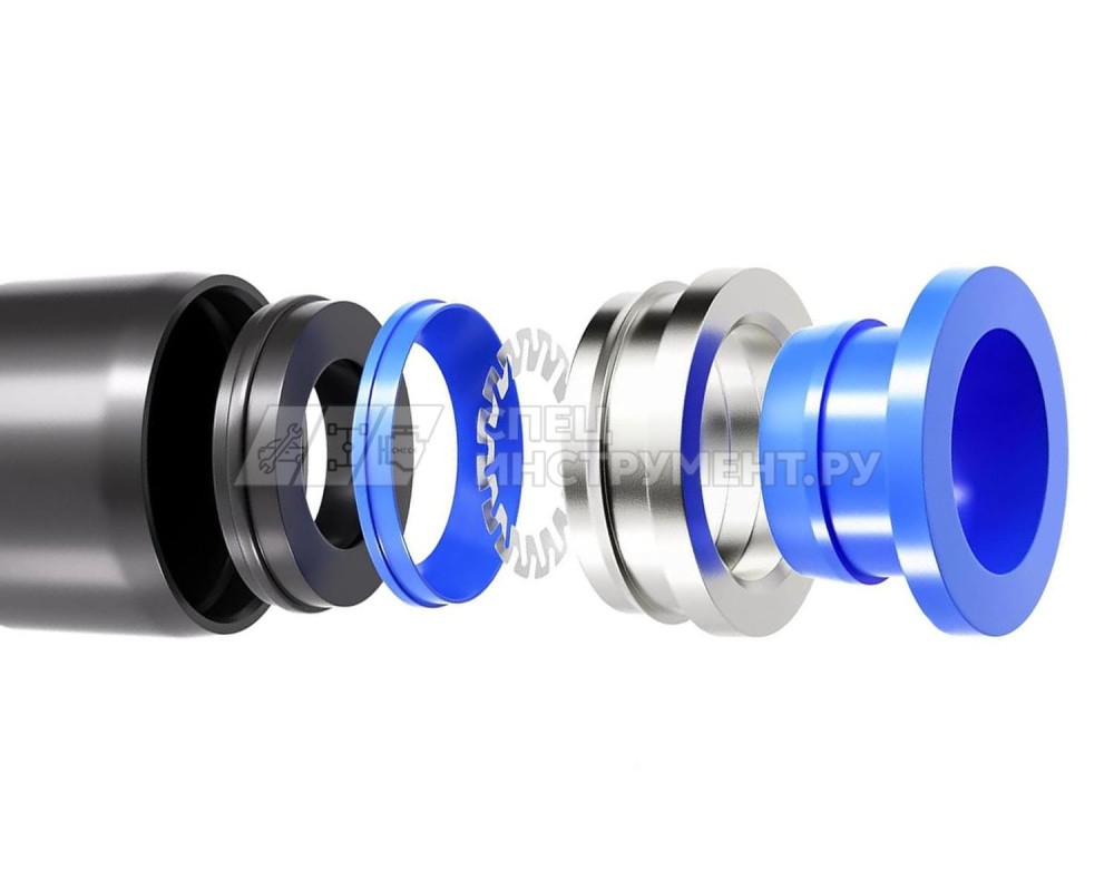 Фитинг угловой для пластиковых трубок 10мм с наружной резьбой 1/4"