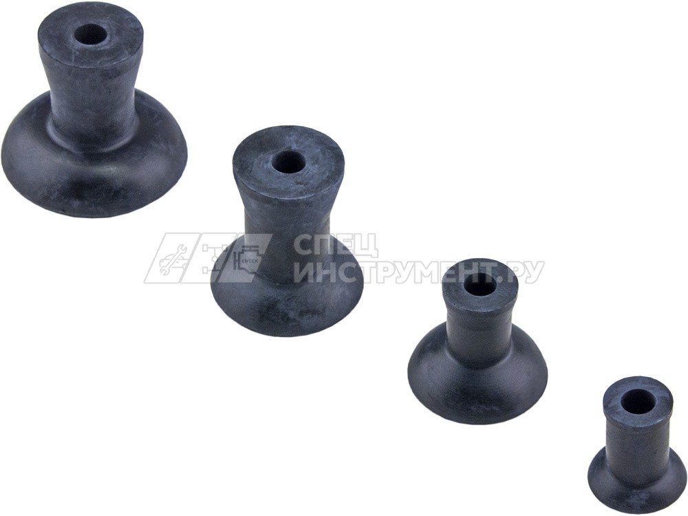Набор притирочных насадок клапанов (d20, 30, 35, 45мм), 4пр.