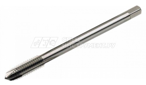 Метчик машинный M6x1, DIN 371 HSSE-PM, форма С, УВК=39°, TIN, тип UNI