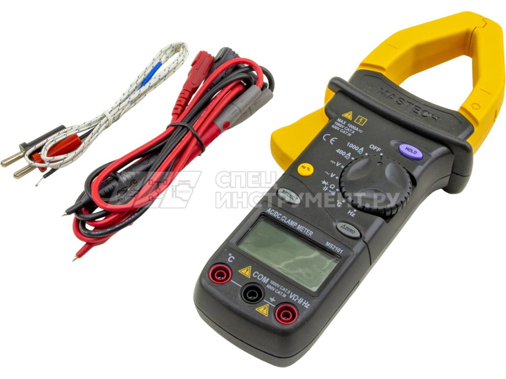 Клещи токоизмерительные Mastech MS2101
