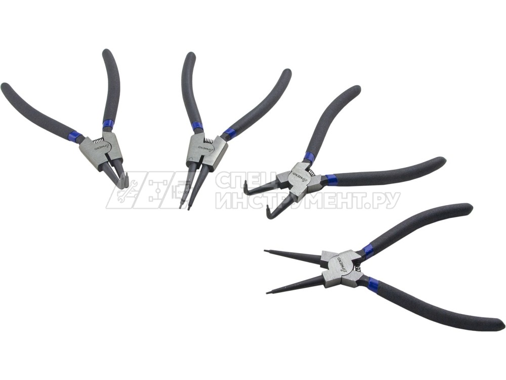 Набор съёмников стопорных колец L-180мм, 4пр. ZIPMEND ZR-P131002
