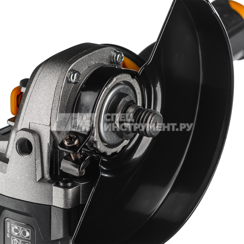 Шлифмашина угловая аккумуляторная RUNTEC PRO 125 мм, 20В, 2*4Ач, 900Вт