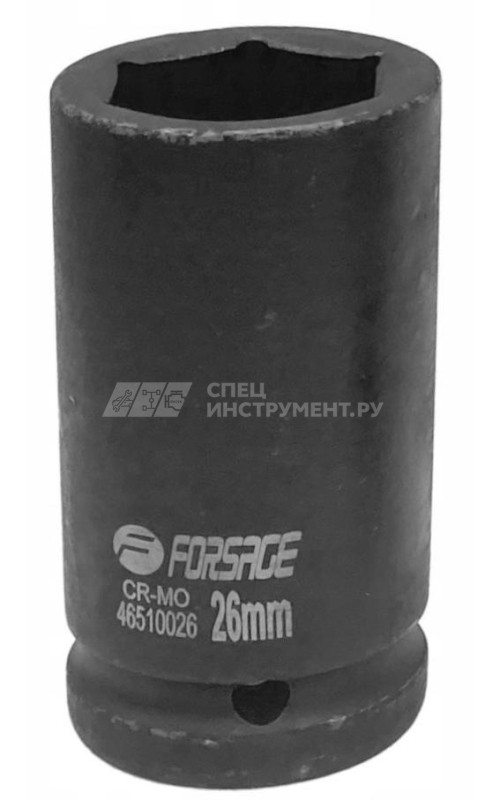 Головка ударная глубокая 26мм (6гр.), 3/4"