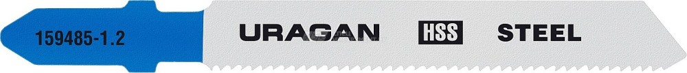 Полотна  URAGAN T118A, по металлу, HSS,  T-хвост, шаг 1,2мм, 75/50мм, 2шт