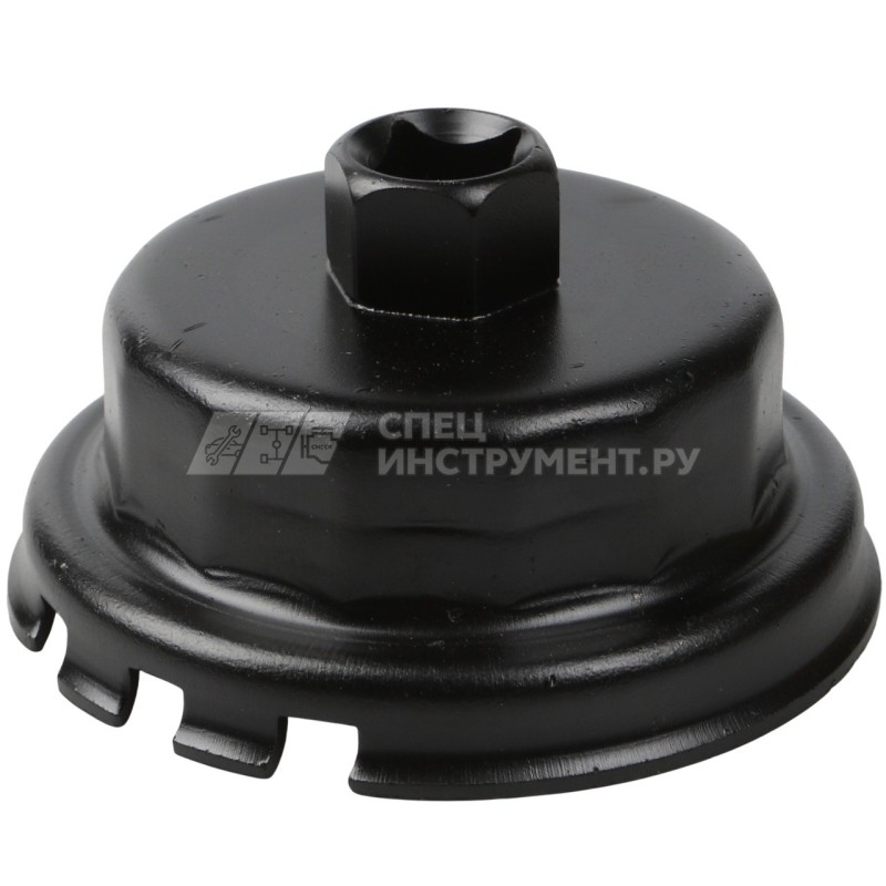 Съемник масляных фильтров со стальной крышкой 14 гр.*64,5 мм 3/8" Toyota/Lexus