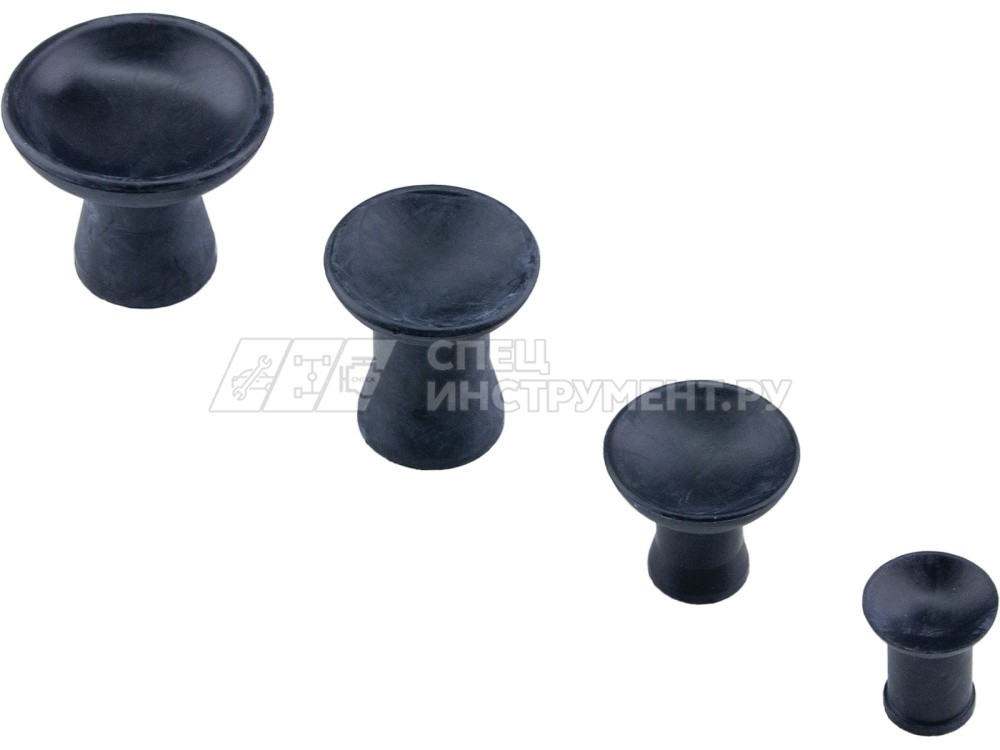 Набор притирочных насадок клапанов (d20, 30, 35, 45мм), 4пр.