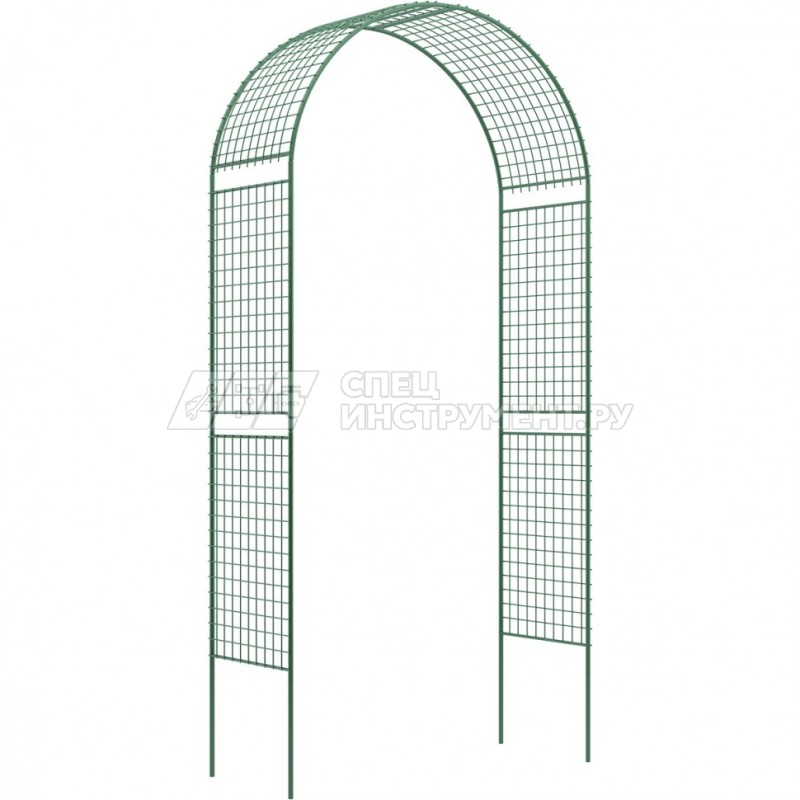 Арка Садовая разборная «Сетка широкая» 2,5х0,5х1,2м